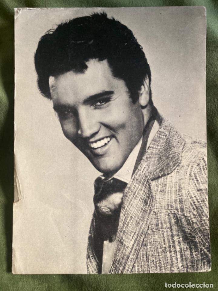 Cine: ANTIGUA FOTO-FICHA ELVIS PRESLEY ROMANTICa