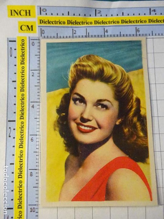 Cinema: CROMO FOTOCROMO CINE ACTRIZ . REVERSO LISO. ARTISTA A DETERMINAR. 21