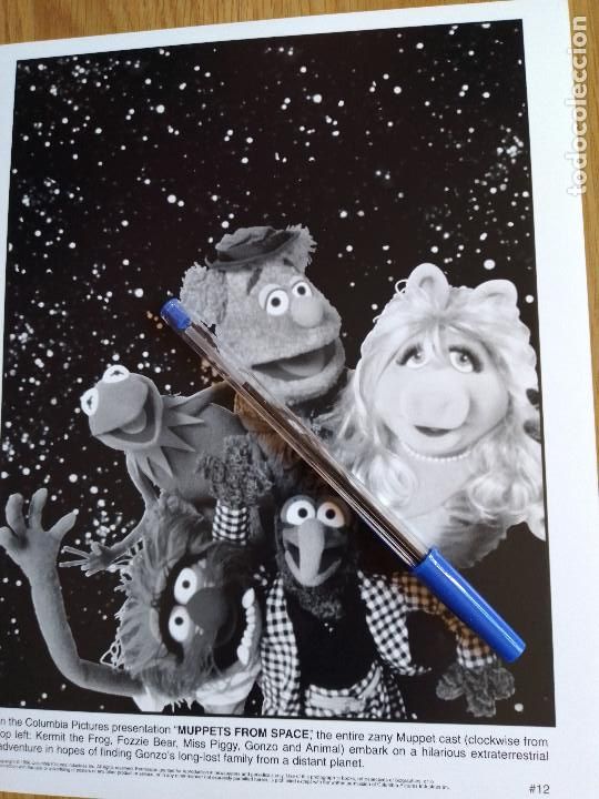 Cine: FOTOGRAFIA ORIGINAL &rdquo;MUPPETS FROM SPACE&rdquo; Los tele&ntilde;ecos en el espacio. Frog, Bear, Miss Piggy, Gonzo