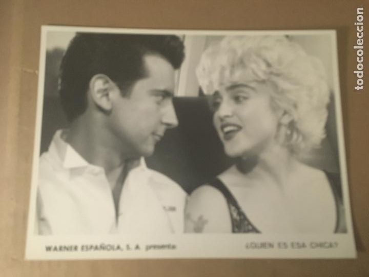 Cine: who's that girl quien es esa chica madonna foto original estreno
