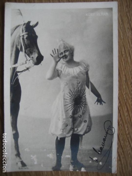 Cine: K&uuml;ry Klara. Actiz y cantante Hungara. 1870 -1935