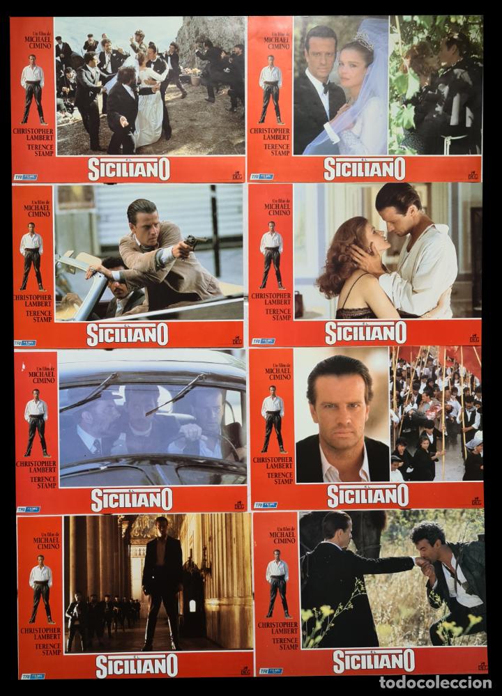 Cine: SET FOTOCROMOS EL SICILIANO Michael Cimino con Christopher Lambert, Terence Stamp, John Turturro,