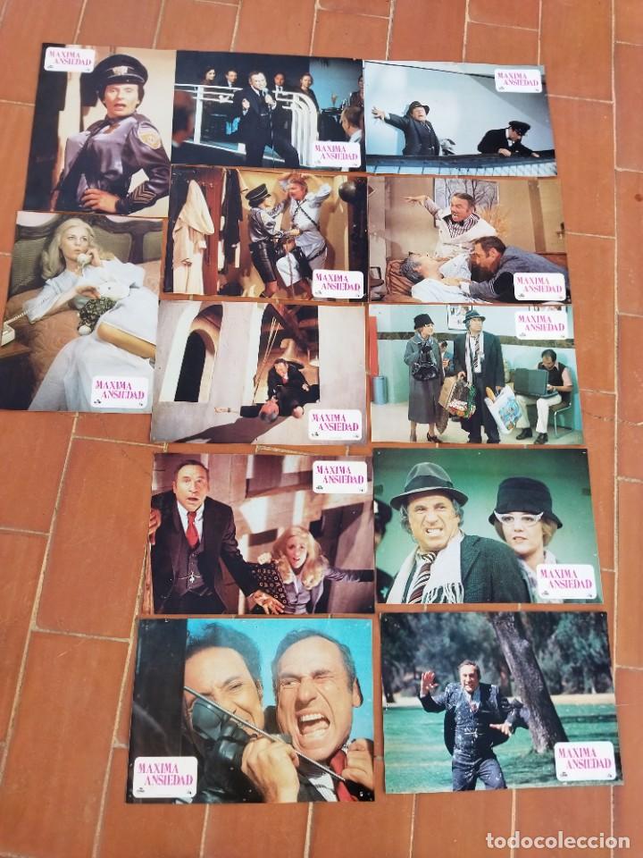 Cinema: fotocromos 12 de cine movie set completo ver fotos MAXIMA ANSIEDAD a&ntilde;o 1976