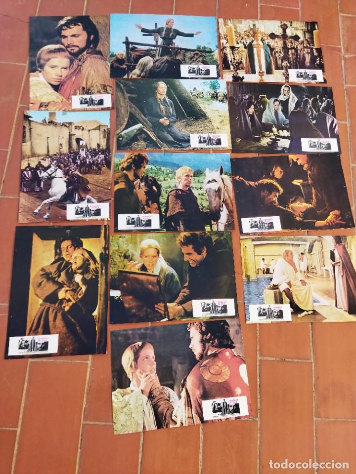 Kino: fotocromos 12 de cine movie set completo ver fotos LA PAPISA JUANA franco nero michael anderson