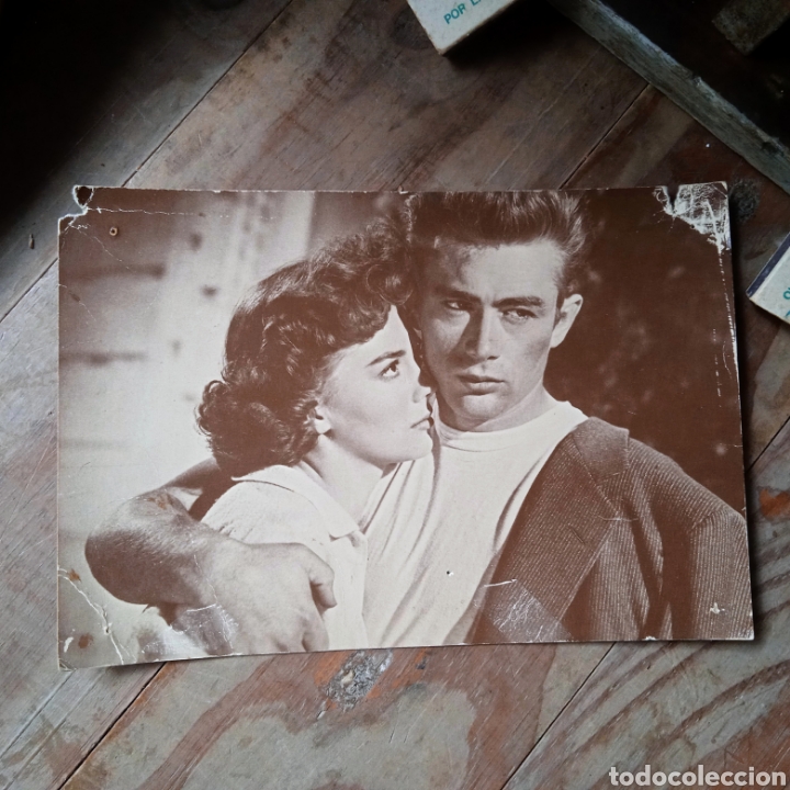 Cine: Postal James Dean y Natalie Wood
