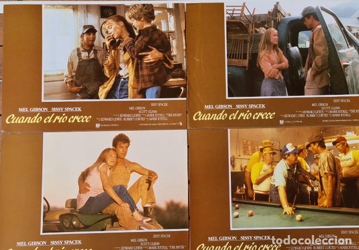 Cine: FOTOCROMOS - CUANDO EL RIO CRECE Mark Rydell con Mel Gibson, Sissy Spacek, Shane Bailey, Becky