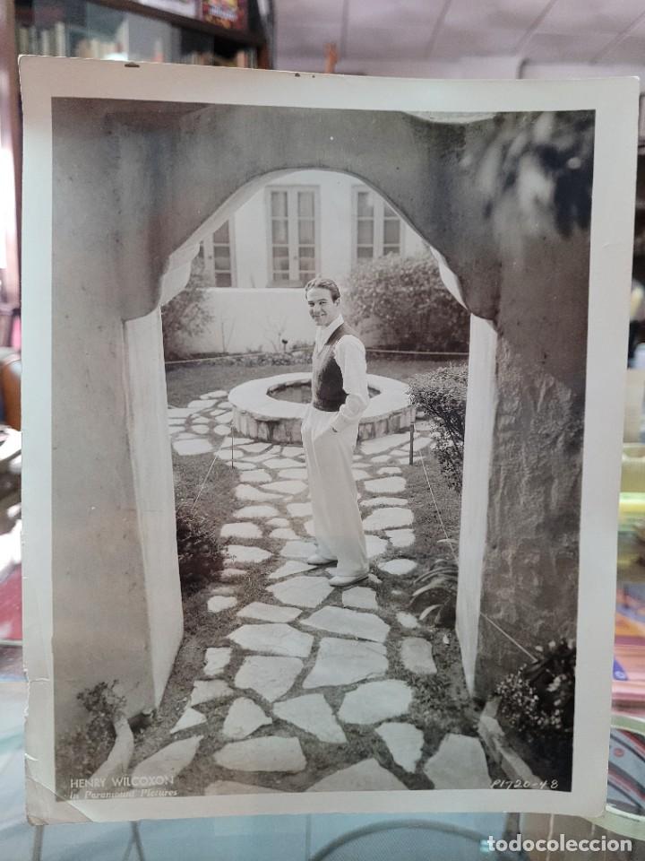 Kino: ANTIGUA FOTOGRAFIA NUMERADA ACTOR CINE HENRY WILCOXON PARAMOUNT PICTURES
