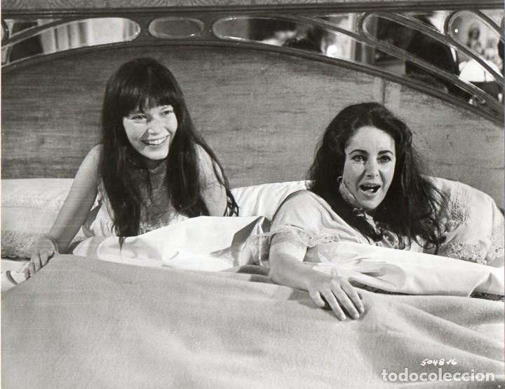 Cine: Fotograf&iacute;a Original Elizabeth Taylor Mia Farrow Secret Ceremony 1968