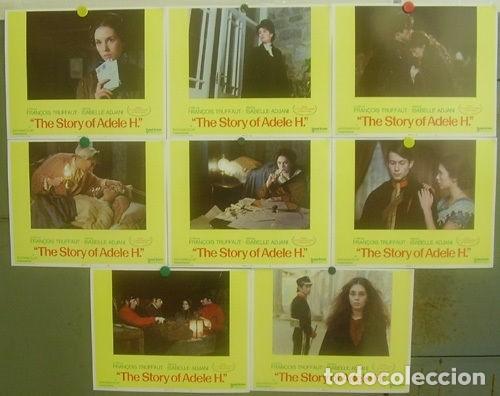 Cine: CG26D DIARIO INTIMO DE ADELE H FRANCOIS TRUFFAUT ISABELLE ADJANI SET 8 FOTOCROMOS ORIG AMERICANO