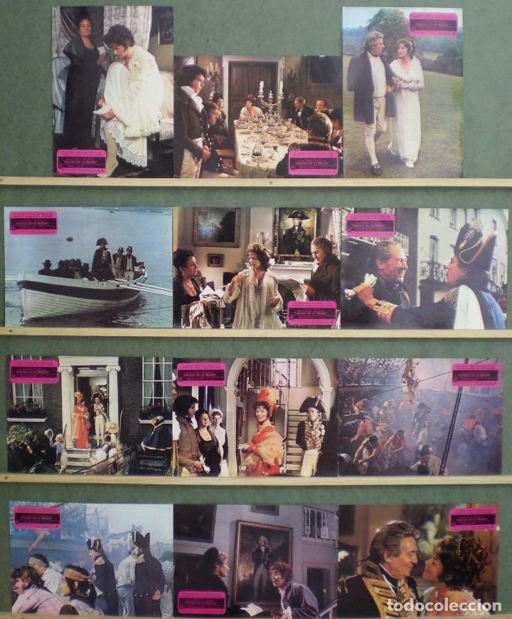 Cine: RS16D LEGADO DE UN HEROE GLENDA JACKSON PETER FINCH NAPOLEON SET COMPLETO 12 FOTOCROMOS ORIGINAL EST