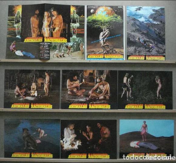 Cine: SCDO 580 ANIMALES RACIONALES ELIGIO HERRERO TRASH SET 9 FOTOCROMOS ORIGINAL ESTRENO