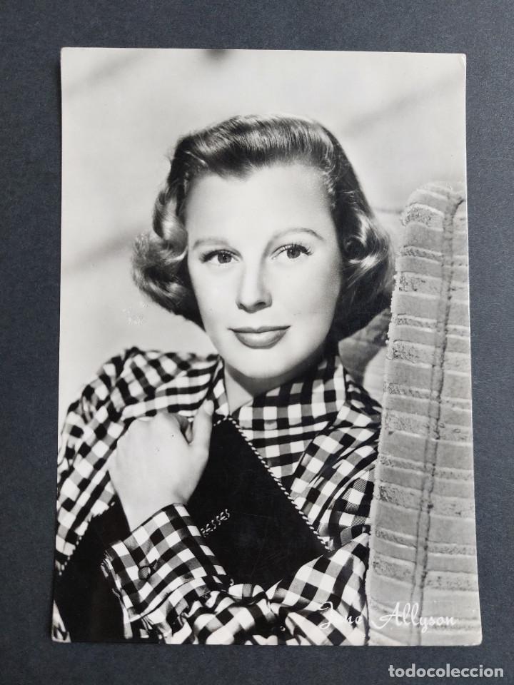 Cine: POSTAL - COLECCI&Oacute;N CINE - JUNE ALLYSON - Vera Fotograf&iacute;a - Rotalfoto (Mil&aacute;n) N&ordm; 75 - Sin Circular