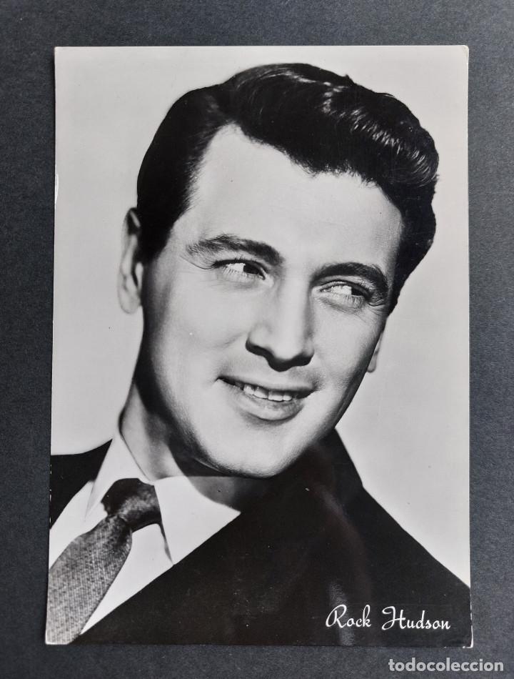 Cine: POSTAL - COLECCI&Oacute;N CINE - ROD HUDSON - Vera Fotograf&iacute;a - Rotalfoto (Mil&aacute;n) N&ordm; 517 - Sin Circular