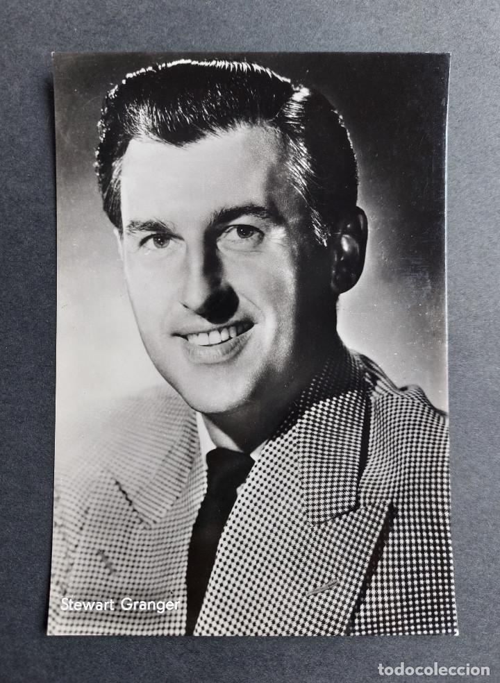 Cine: POSTAL - COLECCI&Oacute;N CINE - STEWART GRANGER - Vera Fotograf&iacute;a - Bromostampa (Mil&aacute;n) N&ordm; 59 - S / C
