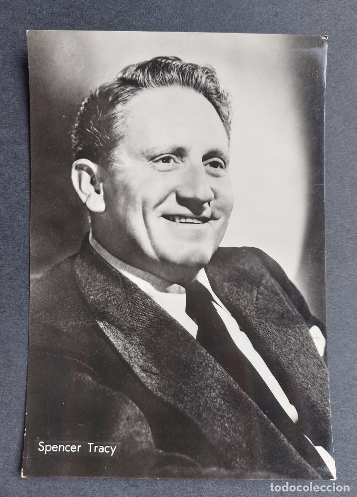 Kino: POSTAL - COLECCI&Oacute;N CINE - SPENCER TRACY - Vera Fotograf&iacute;a - Bromostampa (Mil&aacute;n) N&ordm; 88 - S / C