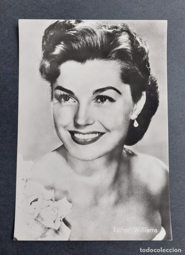 Kino: POSTAL - COLECCI&Oacute;N CINE - ESTHER WILLIAMS - Vera Fotograf&iacute;a - Bromostampa (Mil&aacute;n) N&ordm; 32 - S / C