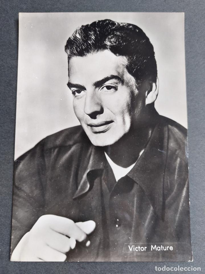 Cine: POSTAL - COLECCI&Oacute;N CINE - VICTOR MATURE - Vera Fotograf&iacute;a - Bromostampa (Mil&aacute;n) N&ordm; 248 - S / C