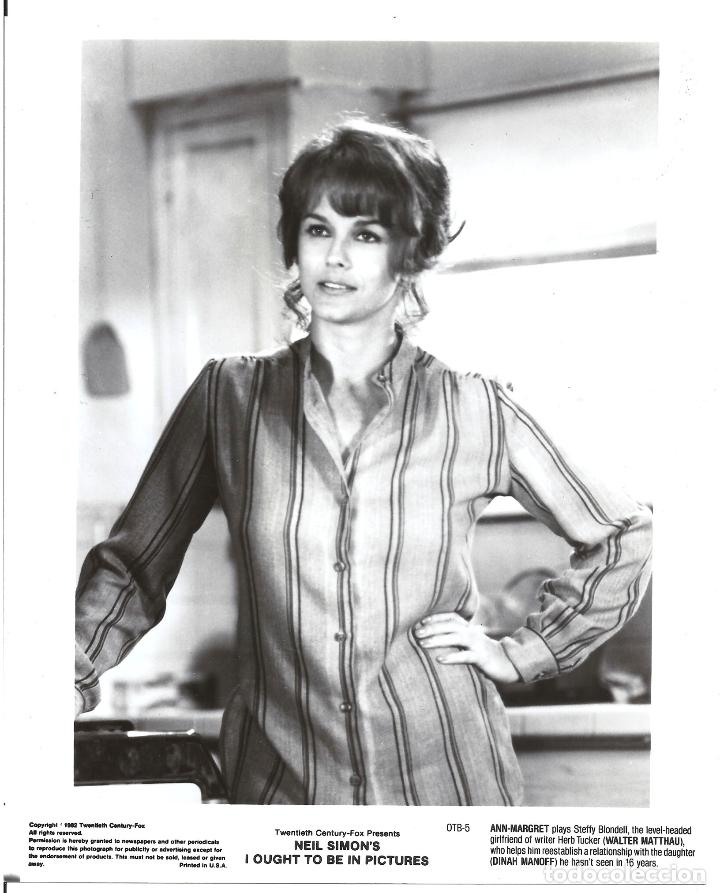 Cine: F32397 ANN-MARGRET SOY TU HIJA TE ACUERDAS FOTO B/N ORIGINAL AMERICANA