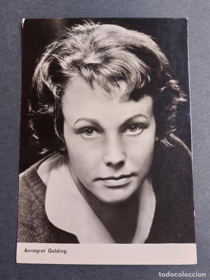 Cine: POSTAL - COLECCI&Oacute;N CINE - ANNEGRET GOLDING - Progress StarFoto N&ordm; 1779 (Berl&iacute;n) - Sin Circular