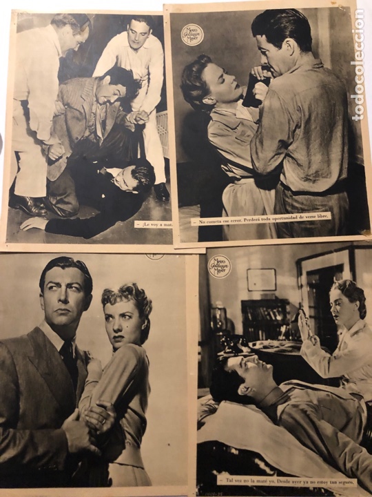 Cine: 4 fotocromos MGM robert taylor