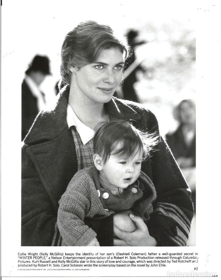 Cine: F32405 KELLY McGILLIS DASHIELL COLEMAN DECISION TRAGICA FOTO B/N ORIGINAL AMERICANA