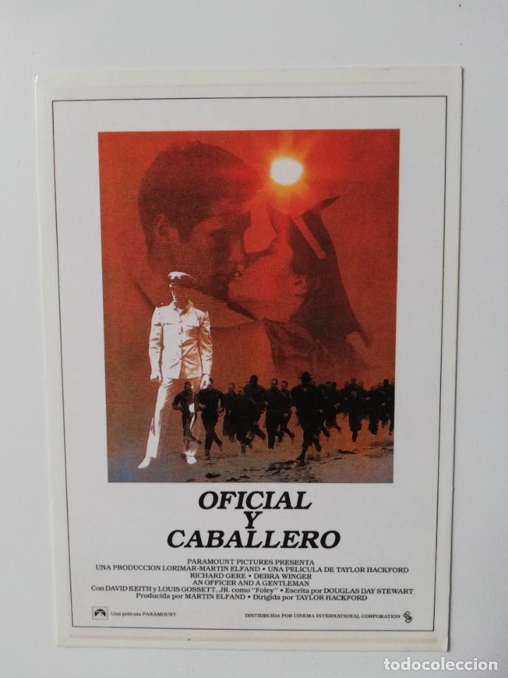 Cinema: POSTAL PELICULA OFICIAL Y CABALLERO