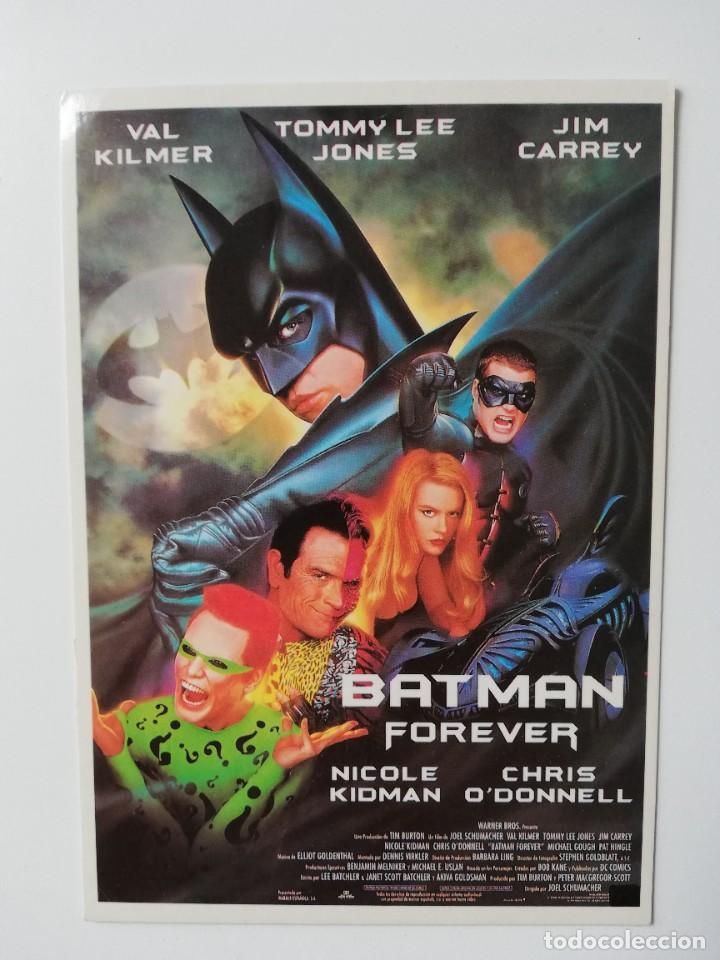 Cinema: POSTAL PELICULA BATMAN FOREVER