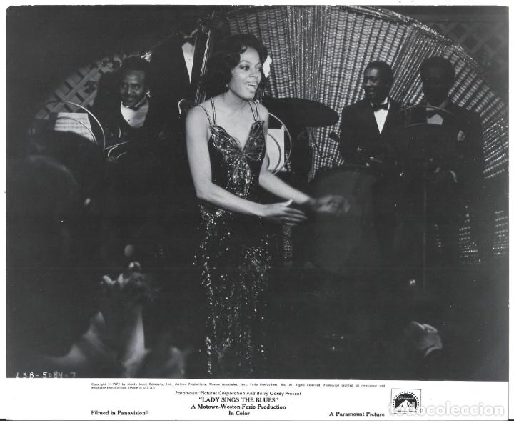 Cinema: F32409 DIANA ROSS EL OCASO DE UNA ESTRELLA FOTO B/N ORIGINAL AMERICANA