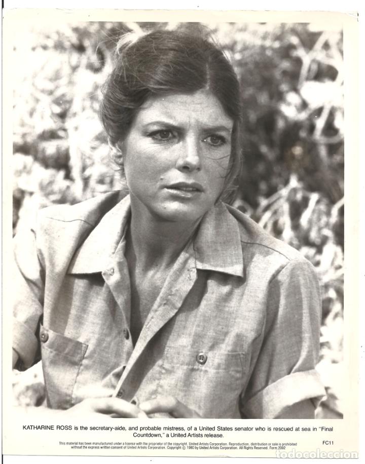 Cine: F32412 KATHARINE ROSS EL FINAL DE LA CUENTA ATRAS FOTO B/N ORIGINAL AMERICANA