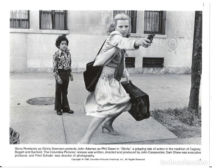 Cine: F32415 GENA ROWLAND GLORIA FOTO B/N ORIGINAL AMERICANA