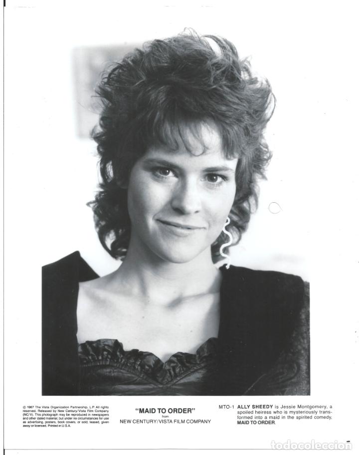 Cine: F32417 ALLY SHEEDY SU EXCELENCIA LA CRIADA FOTO B/N ORIGINAL AMERICANA