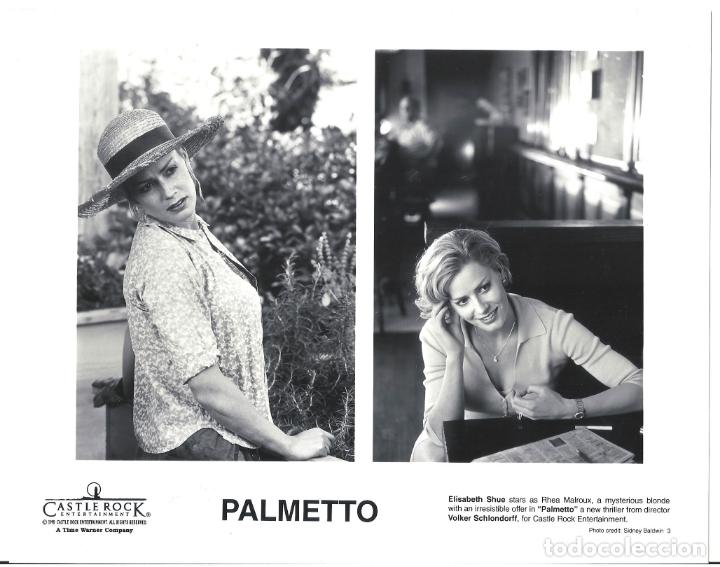 Cine: F32421 ELISABETH SHUE PALMETTO FOTO B/N ORIGINAL AMERICANA FOTOGRAFO SIDNEY BALDWIN