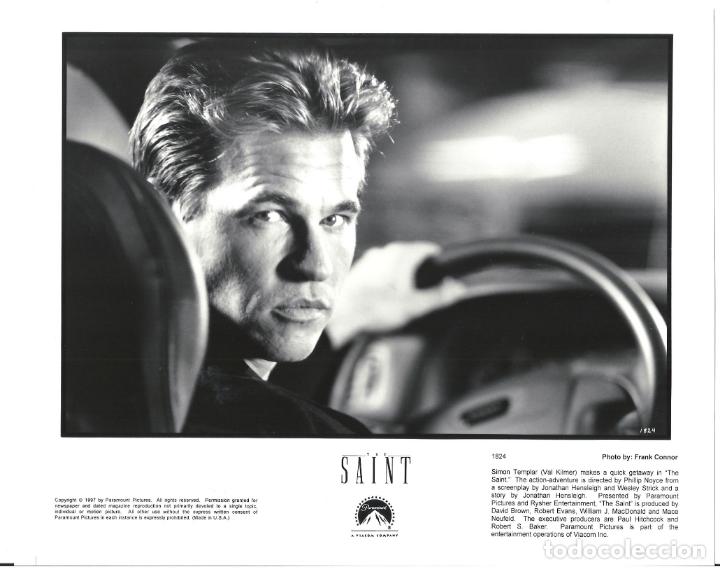Cine: F32423 VAL KILMER EL SANTO FOTO B/N ORIGINAL AMERICANA FOTOGRAFO FRANK CONNOR