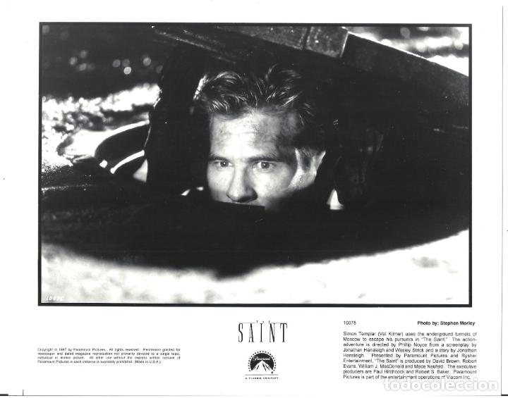 Cine: F32424 VAL KILMER EL SANTO FOTO B/N ORIGINAL AMERICANA FOTOGRAFO STEPHEN MORLEY