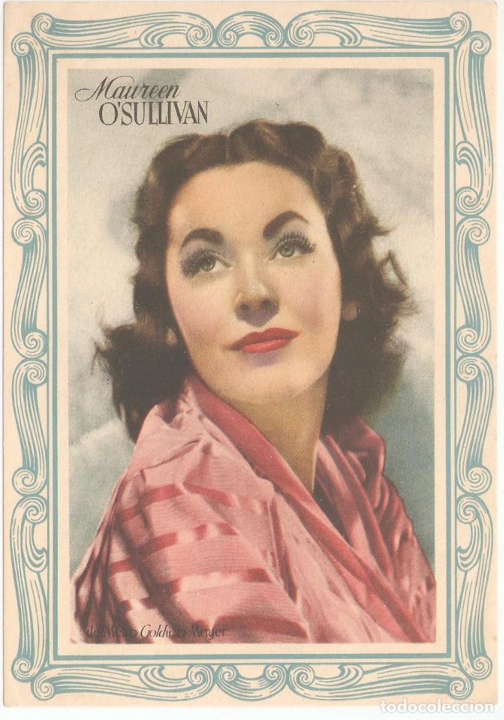 Cine: FOTO Y POSTALES CINE MAUREEN OSULLIVAN M.G.M. ABE&Ntilde;ULA