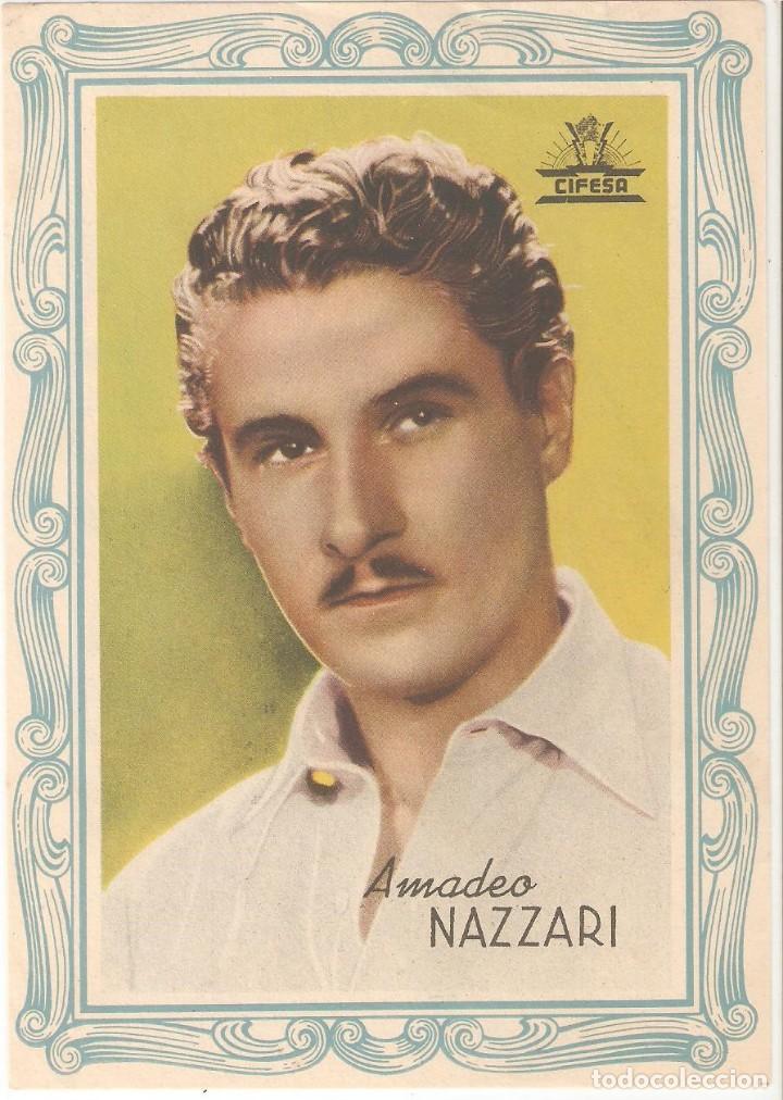 Cine: FOTO Y POSTALES CINE AMADEO NAZZARI CIFESA ABE&Ntilde;ULA