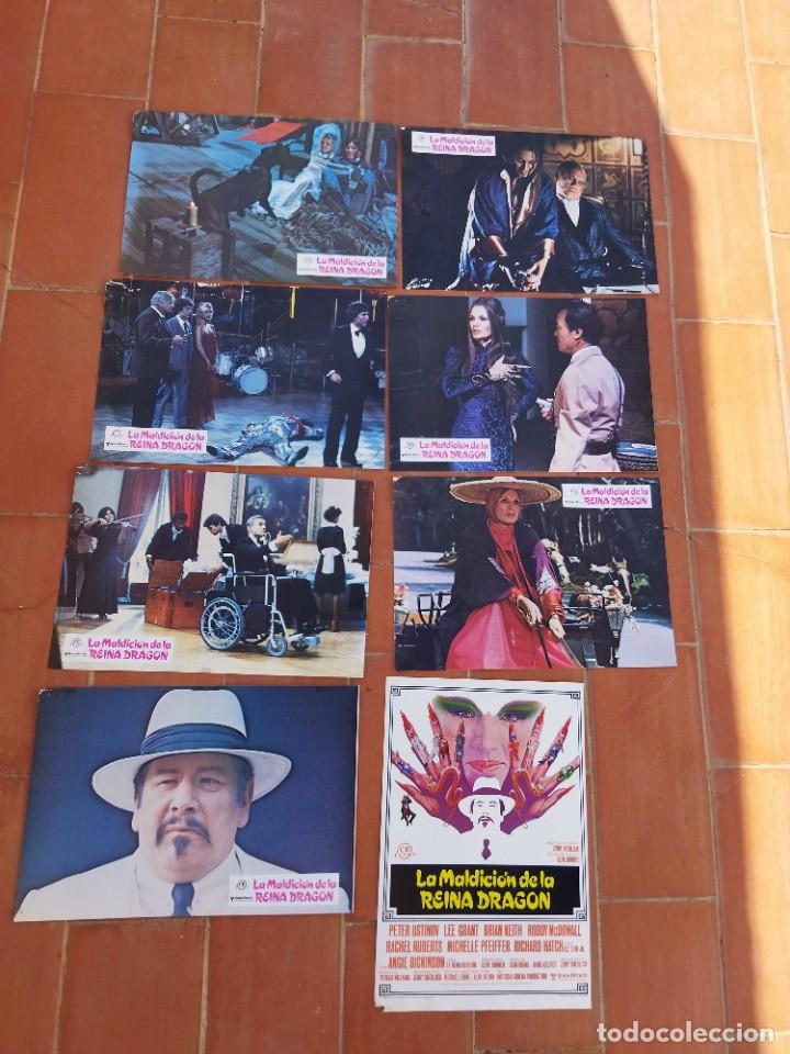 Cine: fotocromos 8 de cine movie ver fotos LA MALDICION DE LA REINA DRAGON clive donner