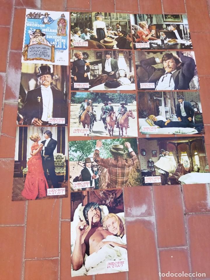 Cinema: fotocromos 12 de cine movie set completo ver fotos SUCEDIO ENTRE LAS 12 Y LAS 3 charles bronson