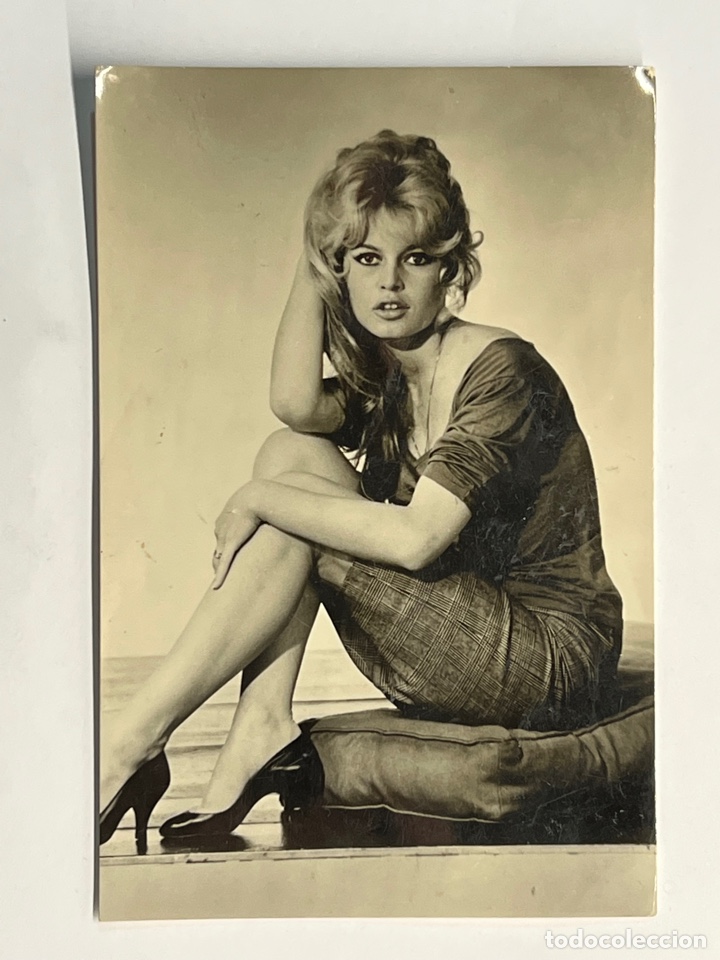 Cine: BRIGITTE BARDOT. Actores y actrices&hellip;. Postal No.6970, Archivo Bermejo (a.1960) c&iacute;rculada