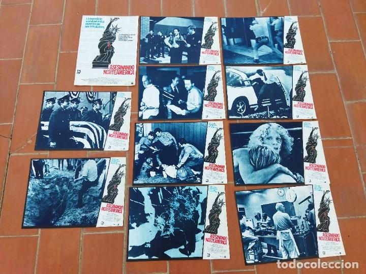 Cinema: fotocromos 11 de cine movie set completo ver fotos ASESINANDO NORTEAMERICA sheldon renan sin usar