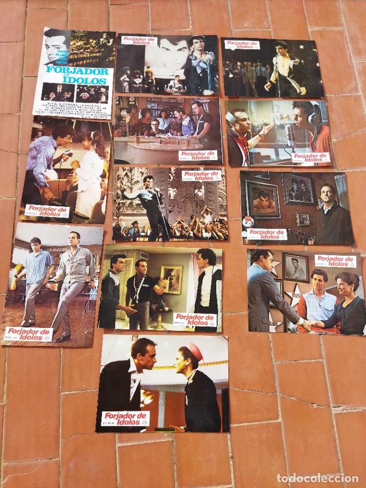 Cinema: fotocromos 12 de cine movie set completo ver fotos FORJADOR DE IDOLOS teylor hackford ray sharkey