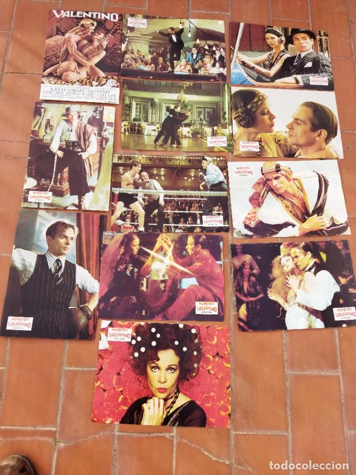 Cinema: fotocromos 12 de cine movie set completo ver fotos VALENTINO ken russell rudolf nureyev