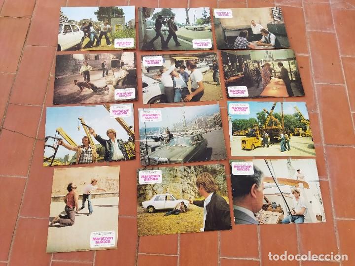 Cinema: fotocromos 12 de cine movie set completo ver fotos MARATHON SUICIDA franco prosperi martin balsam