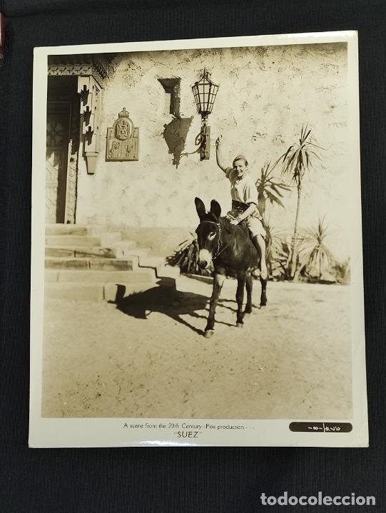 Cine: FOTOGRAFIA ORIGINAL - ESCENA DE LA PELICULA SUEZ -
