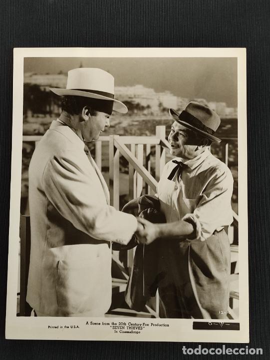 Cine: FOTOGRAFIA ORIGINAL - ESCENA DE LA PELICULA SEVEN THIEVES -