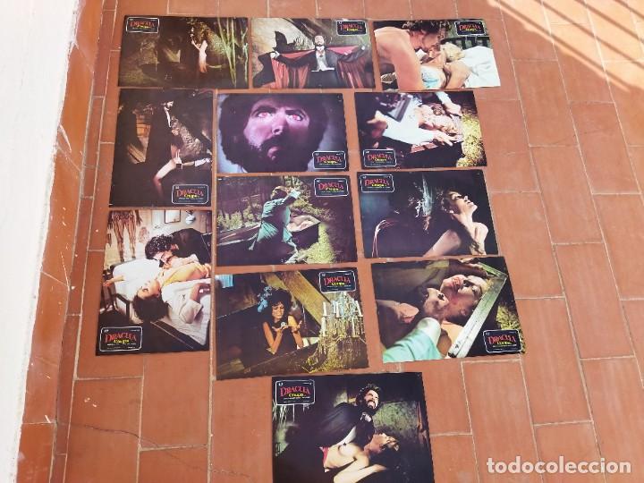 Cinema: fotocromos 12 de cine movie set completo ver fotos DRACULA CHUPA philip marshak jamie gillis