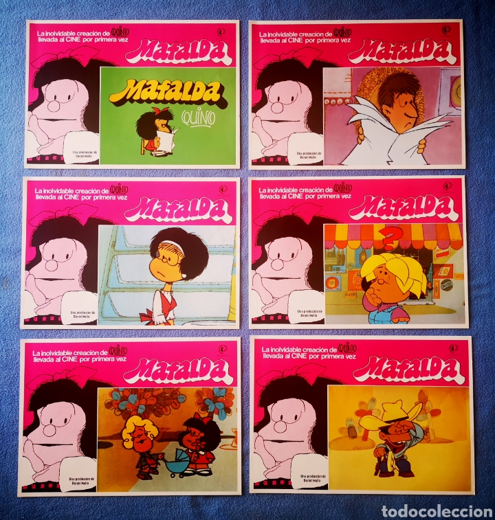 Cine: MAFALDA - 11 FOTOCROMOS