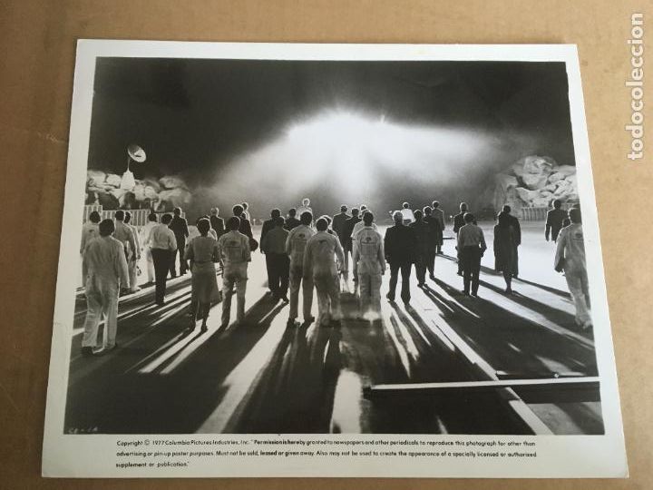 Cinema: encuentros en la tercera fase steven spielberg foto original antiguas