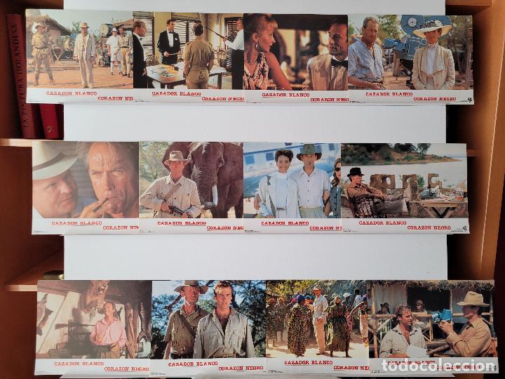 Cinema: Cazador blanco, coraz&oacute;n negro. 12Clint Eastwood, Jeff Fahey, George Dzundza, Alun Armstro FOTOCROMOS