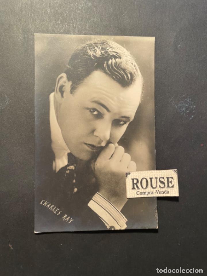 Cine: ANTIGUA POSTAL FOTOGRAFICA A&Ntilde;OS 20 - ARTISTA DE CINE CHARLES RAY - 14X9 CM.
